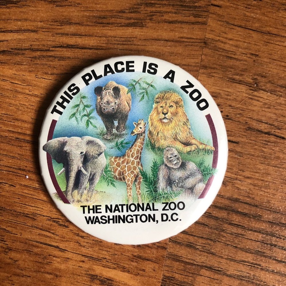 The National Zoo Washington, D.C. Pin